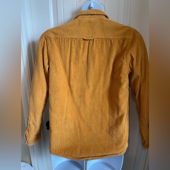 Sun + Stone Owen Wide Wale Corduroy Jacket Lined with Fur Pile, Size S - Picture 5 of 10